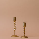 Taper Candle Holders with Bauble Detail candle holder Creative Co-op (DYA)