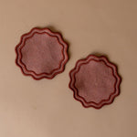 Cotton Coaster Set - Scallop Rose coaster set TBCo (Faire)