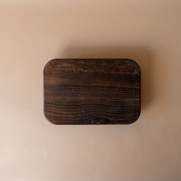 Wood Rectangular Riser - Rug & Weave