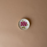 Hand-Painted Porcelain Dish - Floral Bouquet dish Cristina Cisneros (Faire)