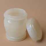 Onyx Jar with Lid