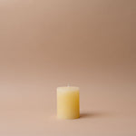 Rustic Pillar Candles candle Old Country Design (ShopZio) Ivory