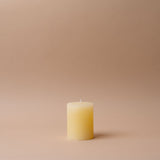 Rustic Pillar Candles candle Old Country Design (ShopZio) Ivory