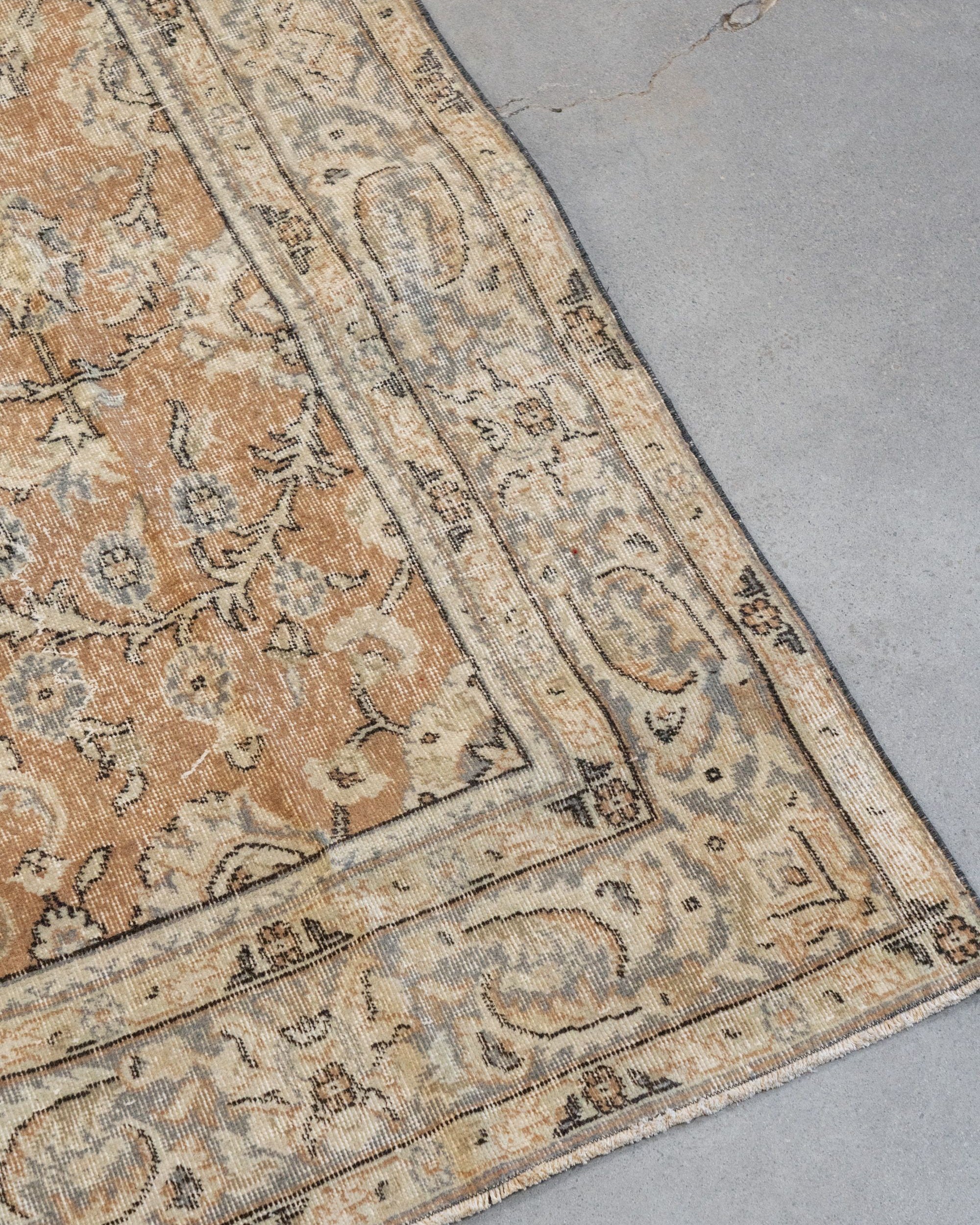Vintage Turkish Oushak 10'3" x 6'3" VINTAGE - rug Rug & Weave Rugs