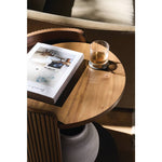 Kindred Round Open Side Table FURNITURE - side table Rowe Furniture