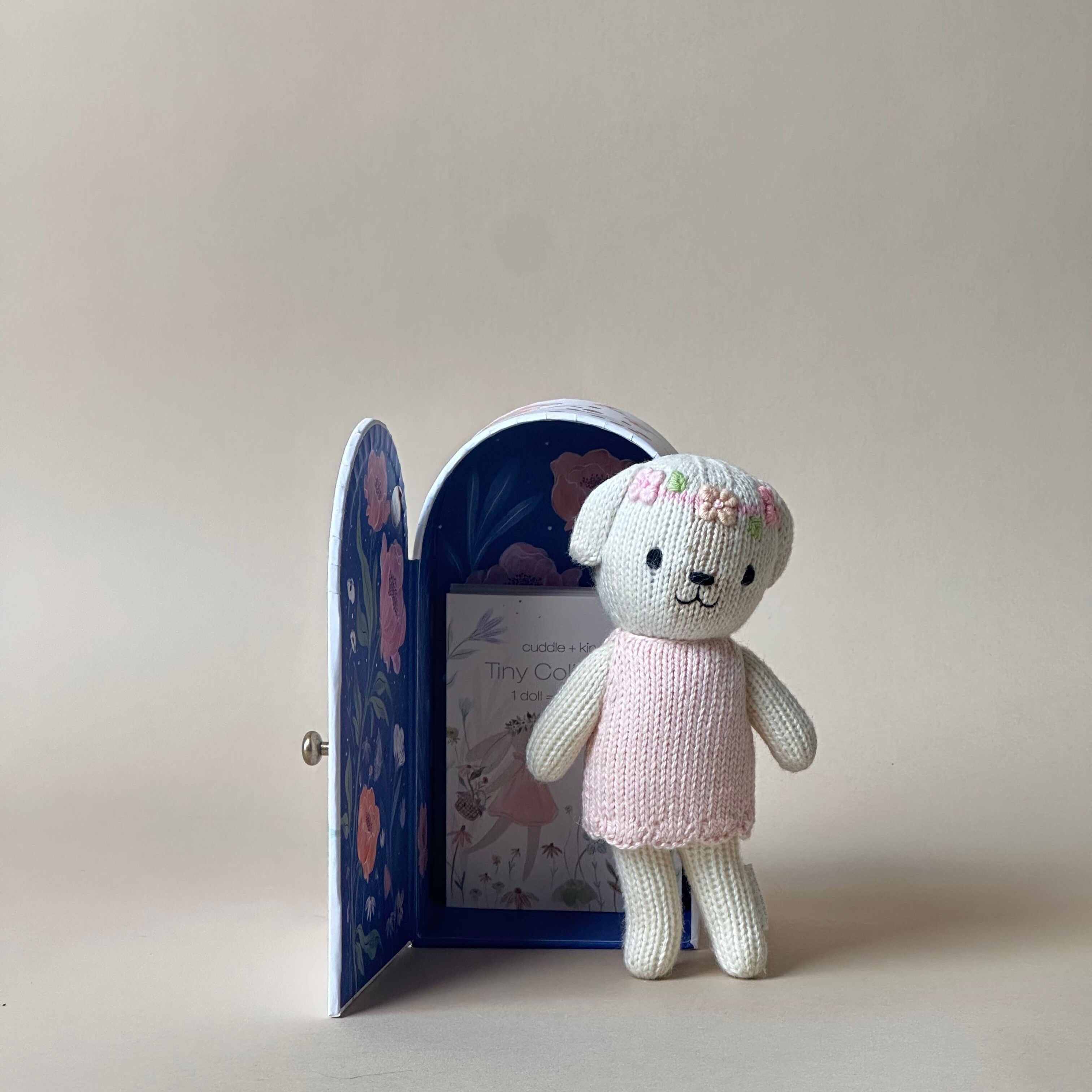 Cuddles Rug Tiny Puppy Soft Toy by Cuddle+Kind โ Rug and Weave