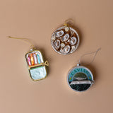 Glass Seafood Ornament