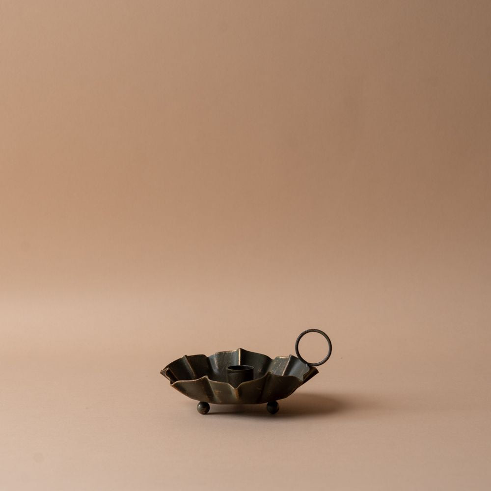 Primitive Floral Candle Holder candle holder Indaba Lotus