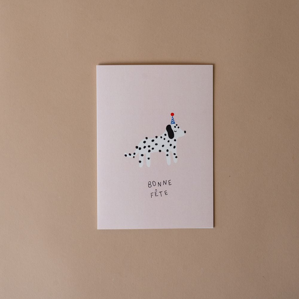Dalmatian Birthday Card - Rug & Weave