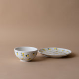 Tiny Lemons Appetizer Plate - Rug & Weave