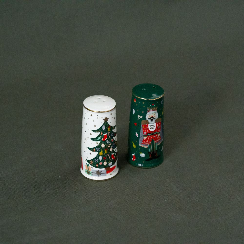 Nutcracker Print Salt & Pepper Shaker Set - Rug & Weave