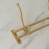 Triple Gold Wall Hook - Rug & Weave