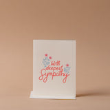 With Deepest Sympathy Card
