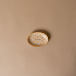 Vintage Yellow Floral Soap Dish - Rug & Weave