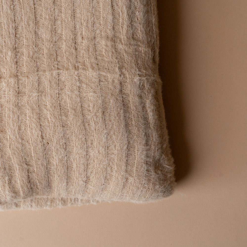 Cappuccino Plush Throw Blanket blanket Indaba
