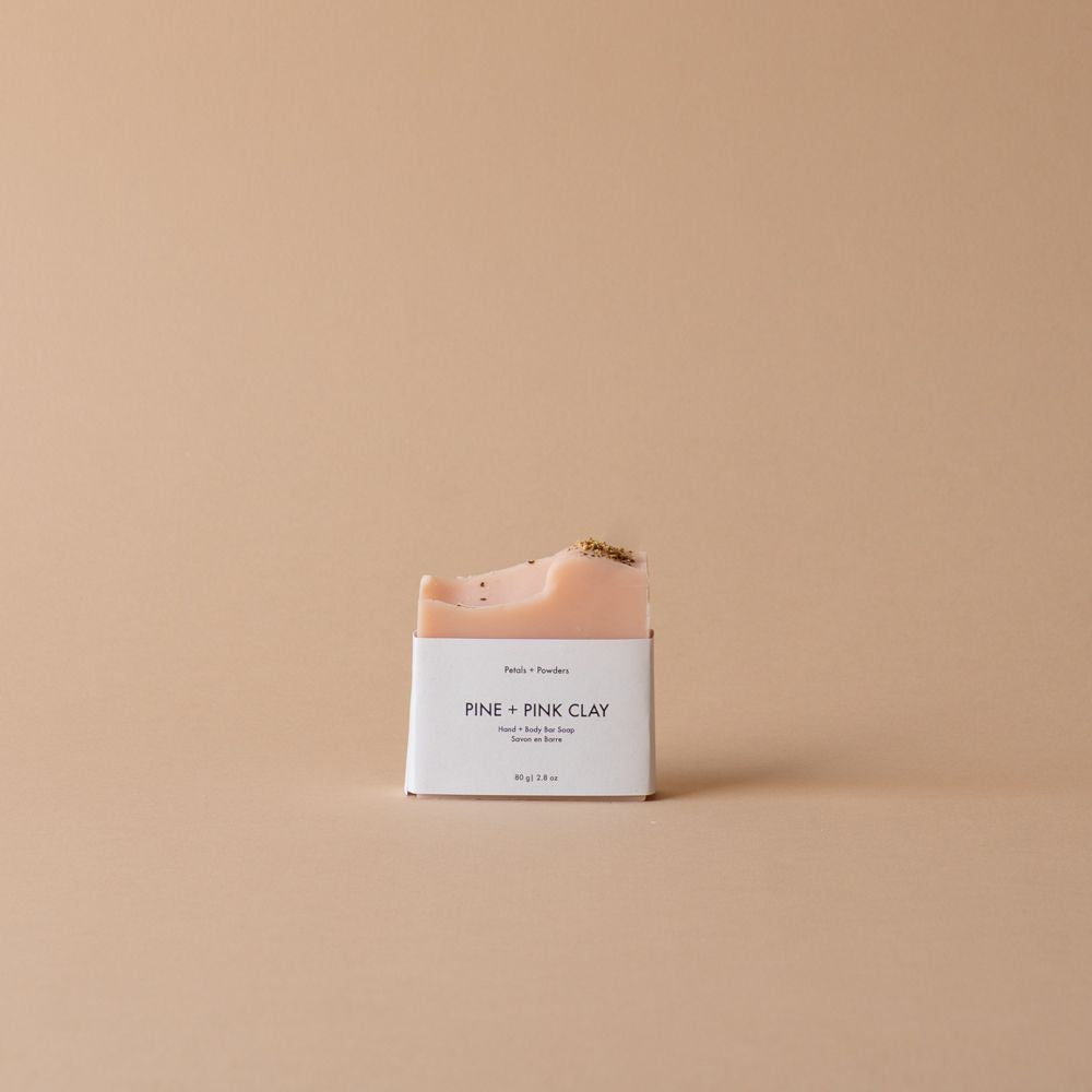 Pine & Pink Clay Soap bar soap Petals + Powders