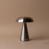 Mushroom Shape Table Lamp Table Lamps Abbott Collection Silver