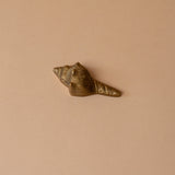 Brass Conch Shell Paperweight