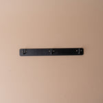 Plated Triple Wall Hook wall hook Fog Linen Work Iron Plate Triple Wall Hook