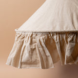 Skirted Fabric Pendant Light