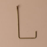 Handmade Brass Single Hook wall hook Fog Linen Work Medium