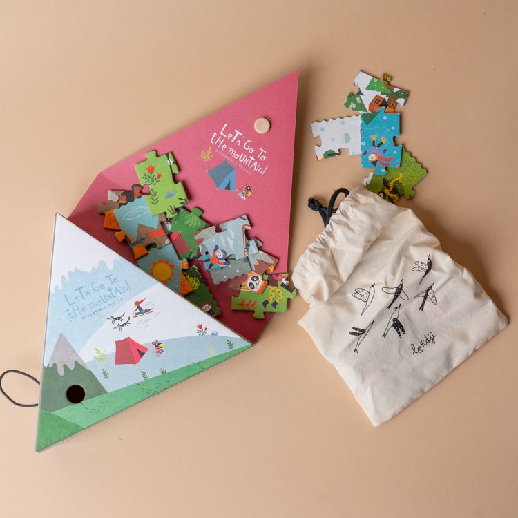 "Let's Go To the Mountains" Puzzle FINNBIRD - puzzle FIRE THE IMAGINATION