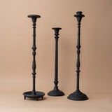 Hayes Hand-Forged Cast Iron Candle Holder
