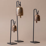 Antiqued Iron Bell on Stand CHRISTMAS 2025 Luxe B Co (Faire)