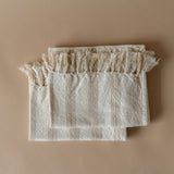 Toffee Stripe Hammam Hand Towel Set