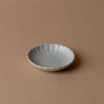 Speckle Scallop Dish dish DANICA (Faire) Alabaster