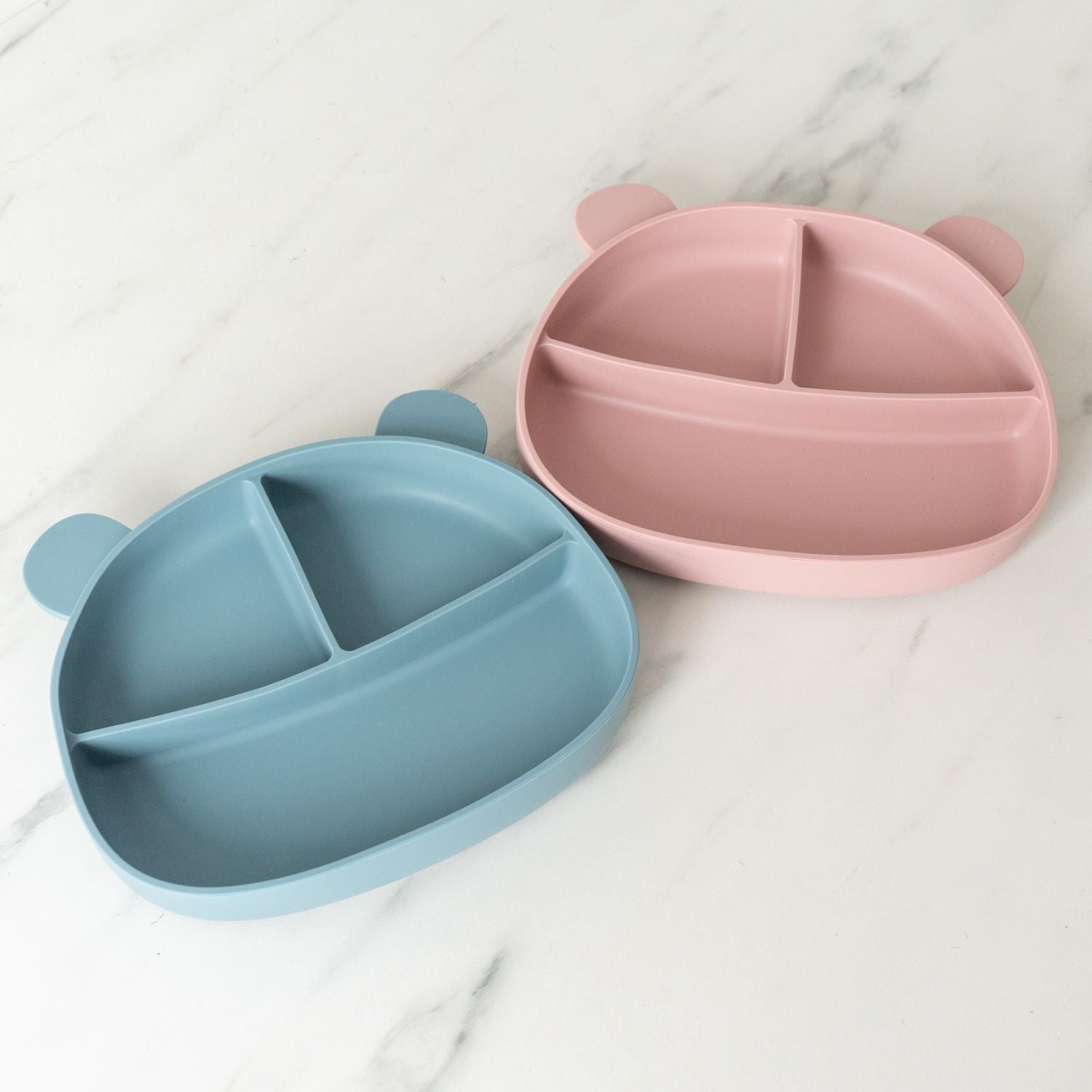 Silicone Suction Bear Plate FINNBIRD - plate Peaks & Valleys Baby (Faire)
