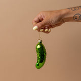 Glass Pickle Ornament