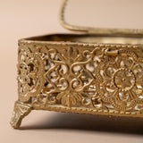 Filigree Mirrored Storage Box