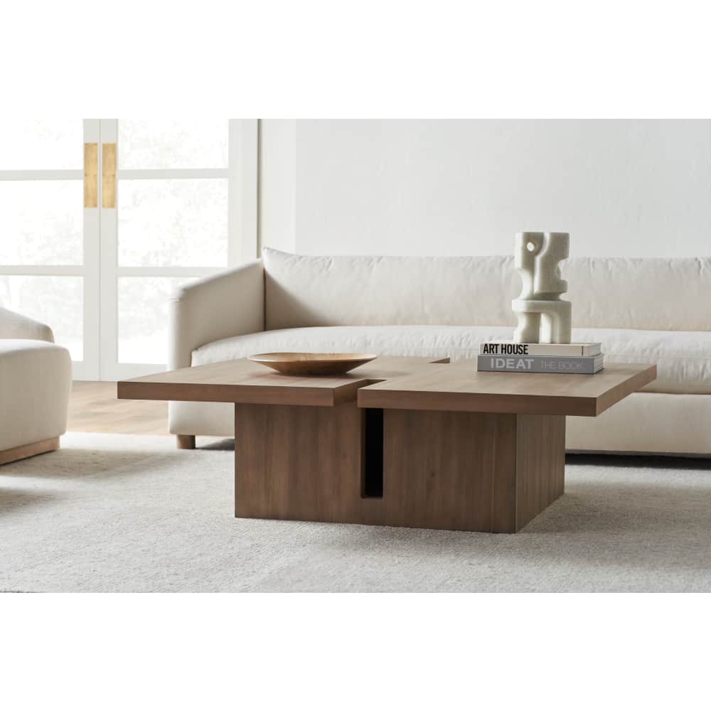 Theory Square Coffee Table z - 4 - c - FURNITURE - coffee table - square Rowe Furniture
