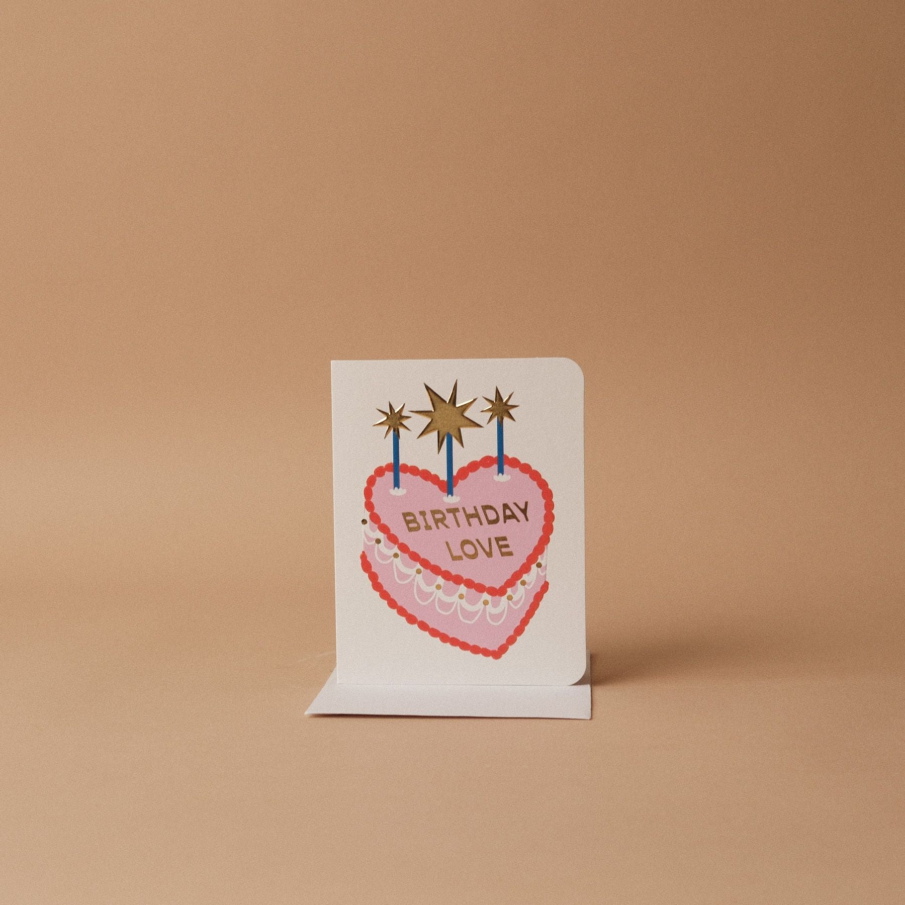 Vintage Cake Card greeting card Halfpenny Postage (Faire)