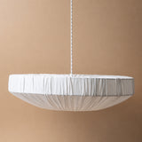 Ivory Fabric Pendant Light