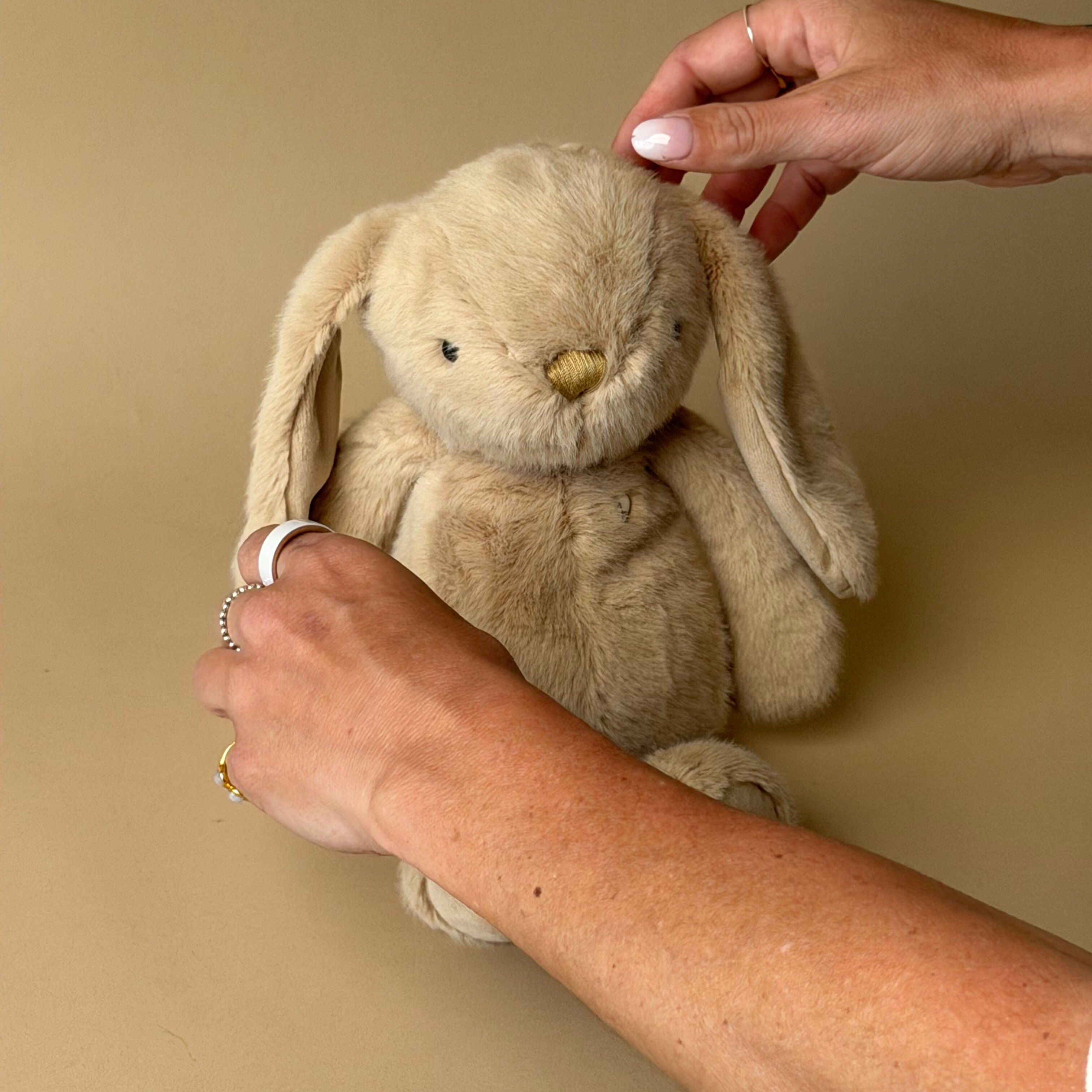 Caramel Bunny Soft Toy FINNBIRD - stuffed toy Shine on me Distribution (Faire)