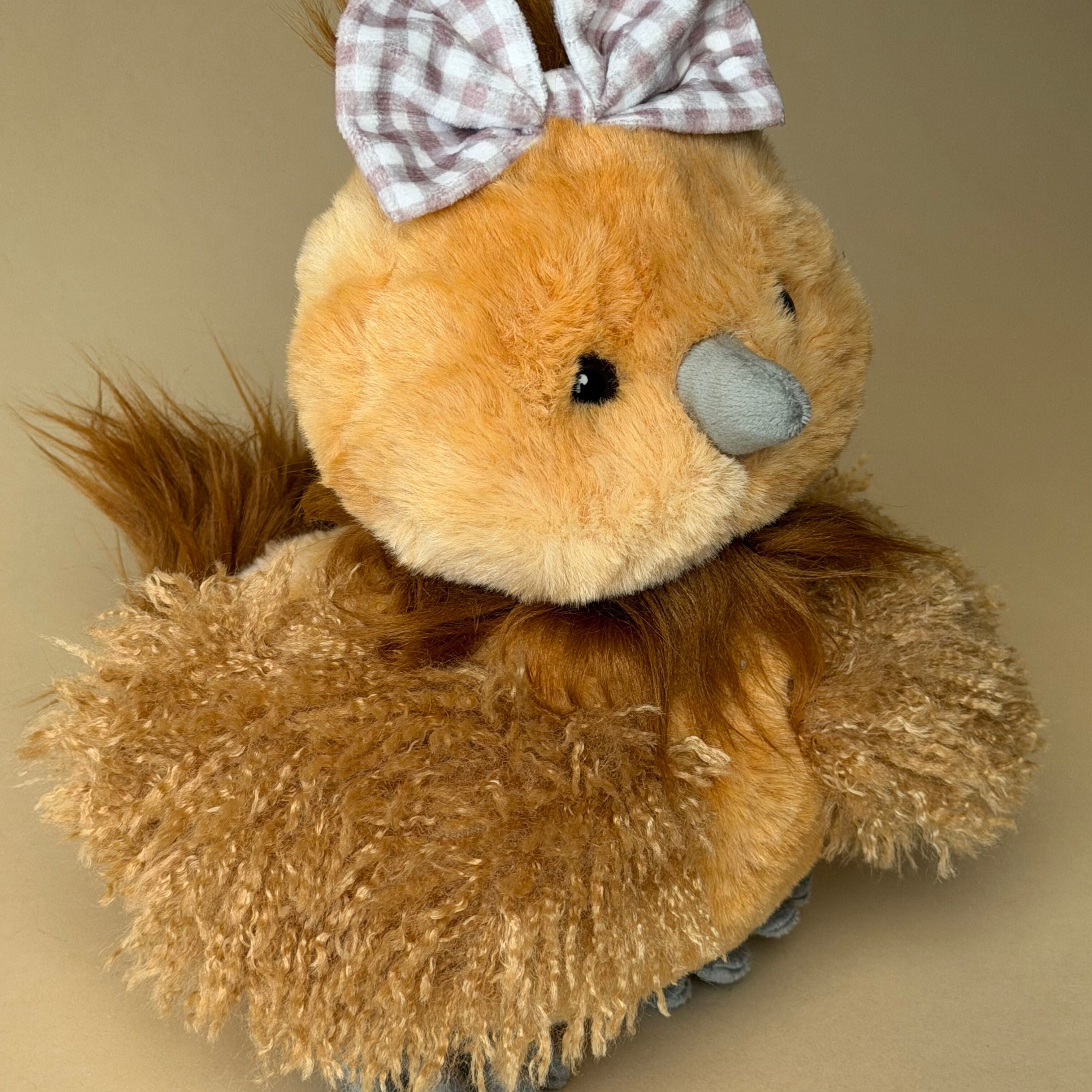 Claudette the Chicken FINNBIRD - stuffed toy The Petting Zoo (Faire)