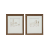 "Colba" Framed Art Print Set