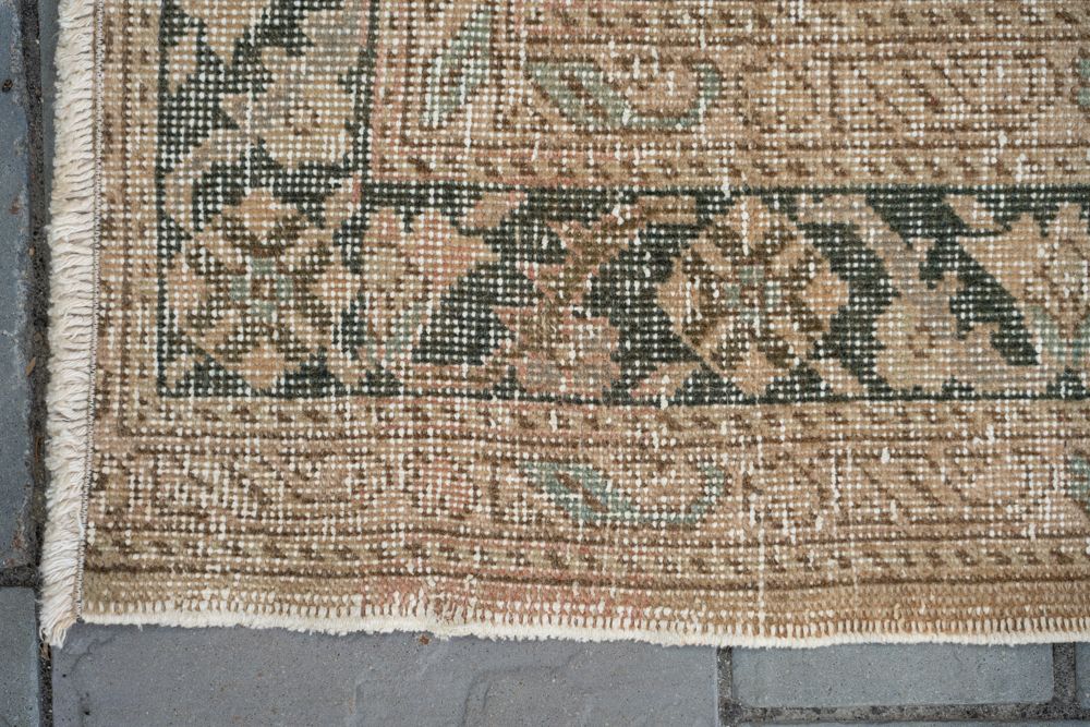4'10" x 13'3" Vintage Oushak Rug RUGS - vintage Rug & Weave Rugs