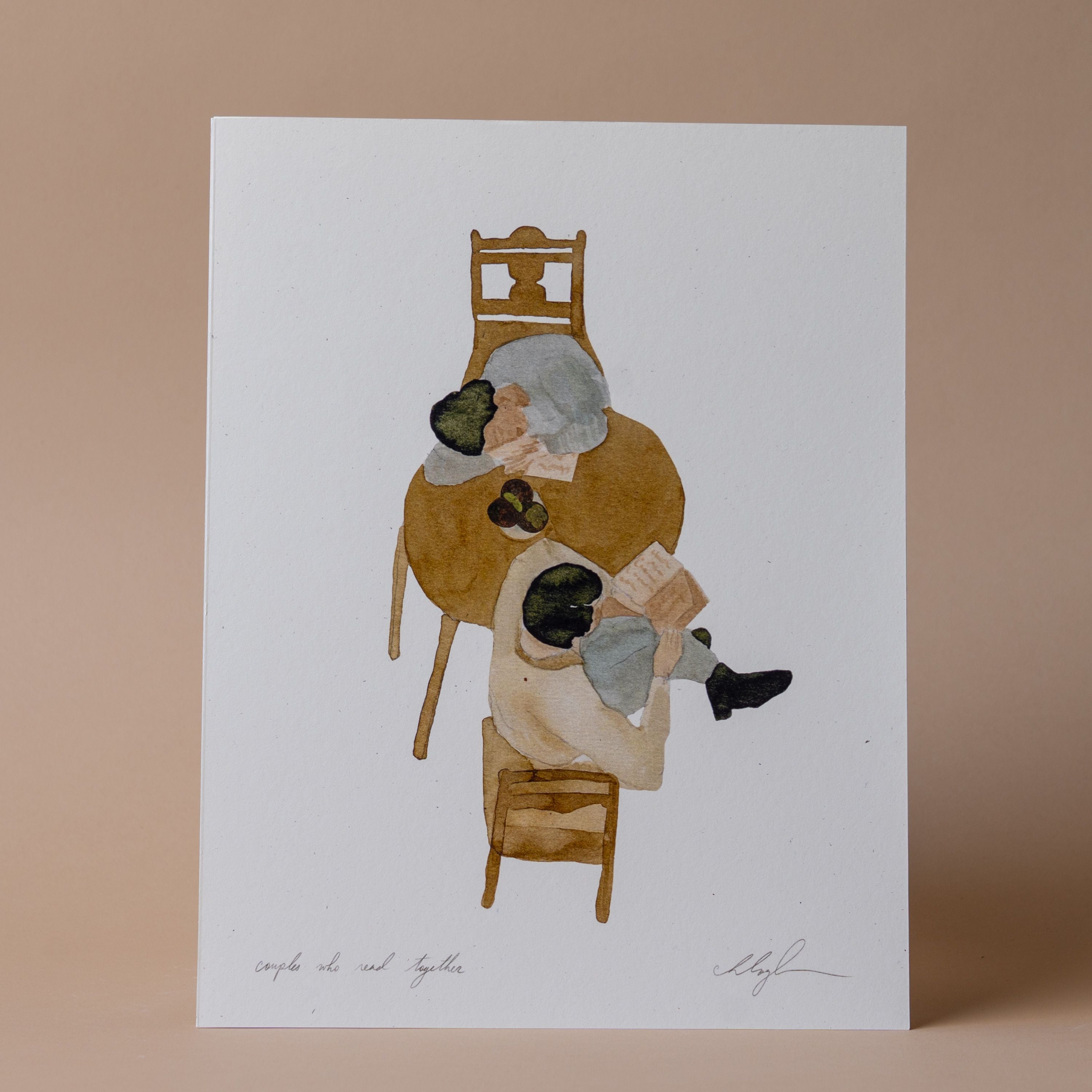 "Couples Who Read Together" by Cocoshalom ARTWORK - print Cocoshalom (Faire)