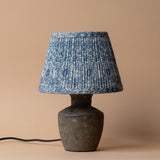 Blue Floral Table Lamp