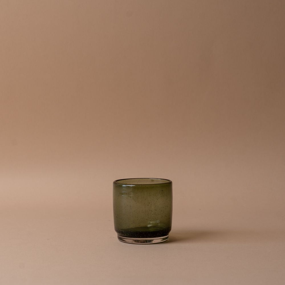 Bubbled Glass Tumbler mug DANICA (Faire)