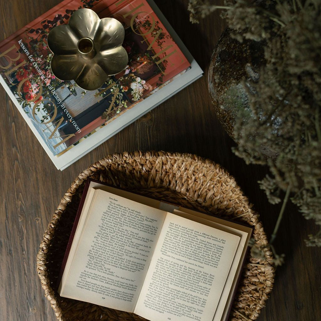 Forged Floral Candle Holder candle holder Indaba