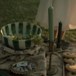 Antiqued Petal Taper Candle Holder candle holder Bohemia Design (Faire)