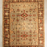 6'6" x 8'3" Vintage Turkish Oushak Rug VINTAGE - rug Rug & Weave Rugs
