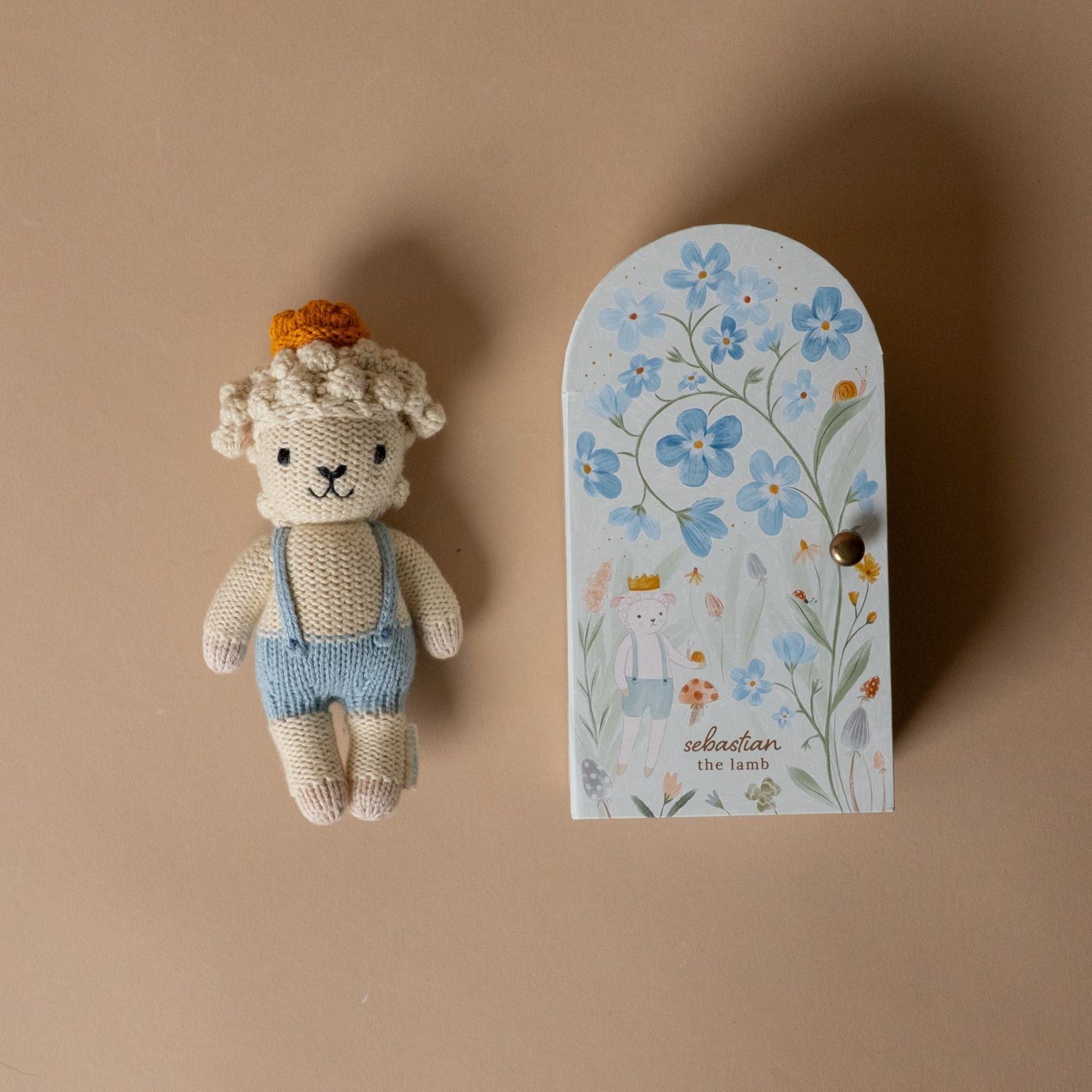 Tiny Lamb Soft Toy by Cuddle+Kind