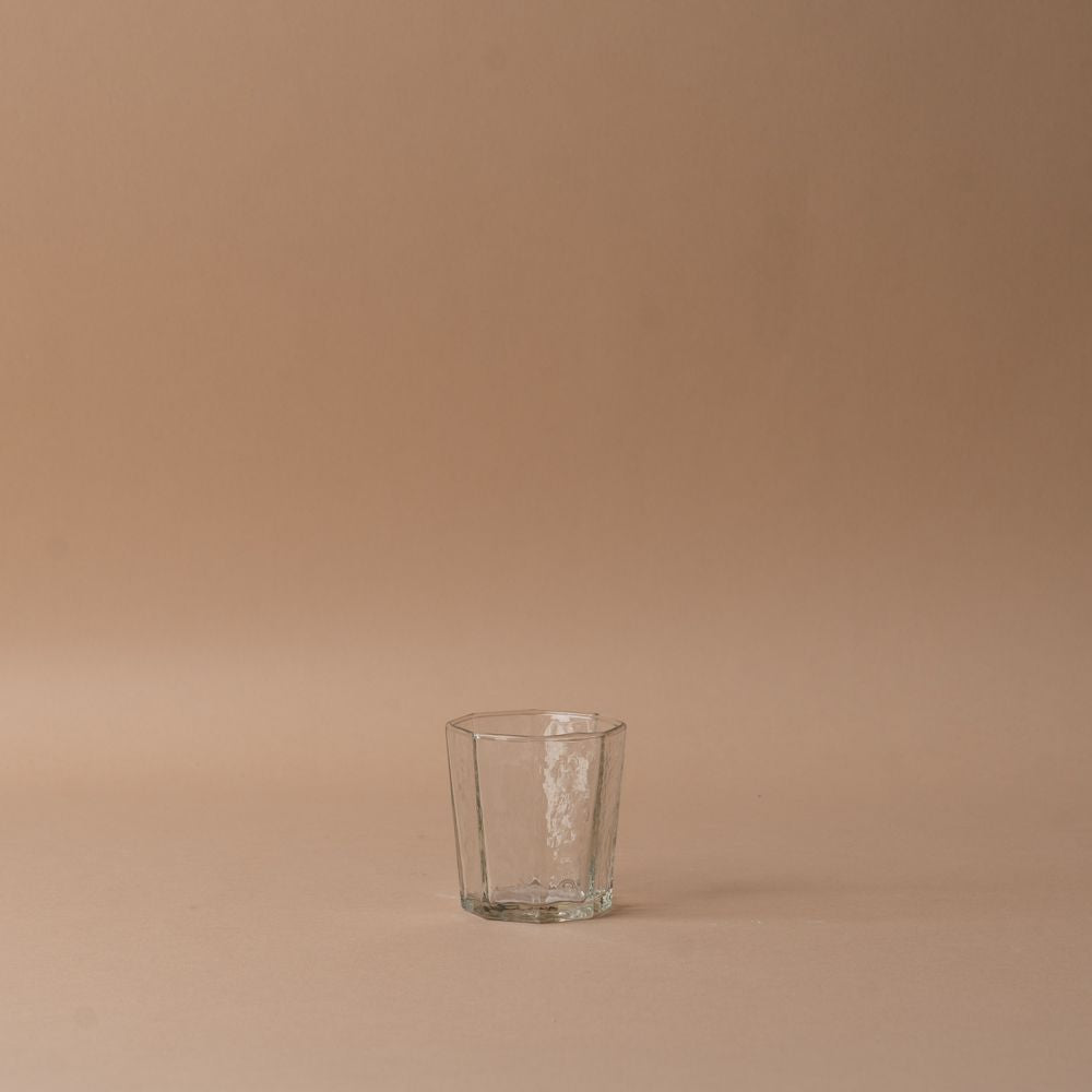 Prism Drinking Glass candle holder Indaba Small