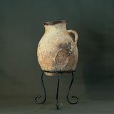 Antique Terracotta Pot with Stand - Rug & Weave