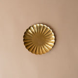 Handmade Brass Petal Dish - Rug & Weave